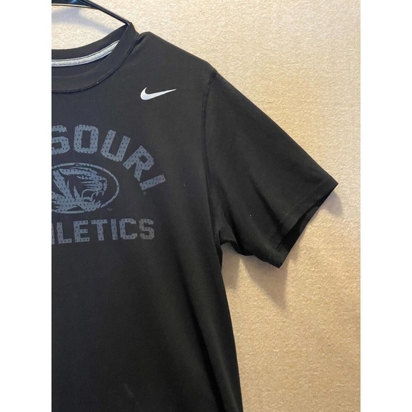 Nike Shirt Men's Large Missouri Tigers Athletic Black Dri-Fit - Picture 4 of 12